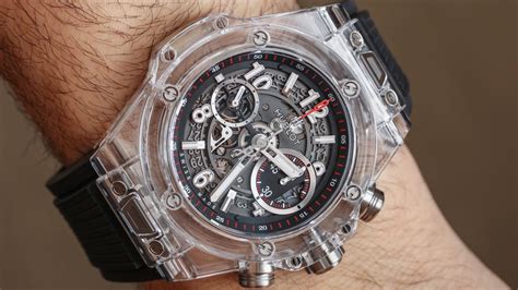 hublot big bang unico sapphire quartz replica watch 45mm